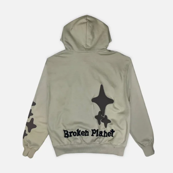 BROKEN PLANET HOODIE - ALONE BUT NOT LONELY