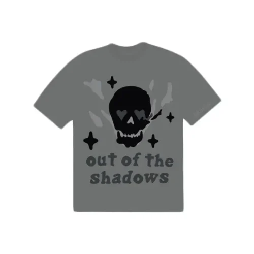 Broken Planet Market Out of the Shadows T-shirt Shadow Grey