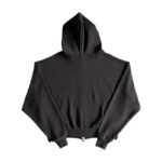 Broken Planet Double Zip Up Hoodie Black